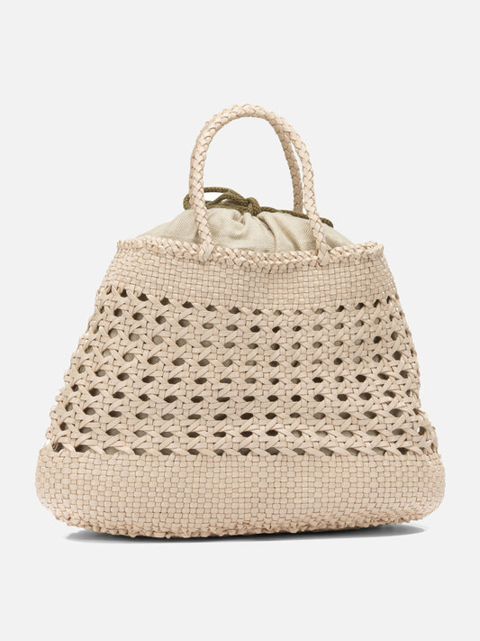 Dragon Diffusion "Santa Cano" Medium handbag Beige

