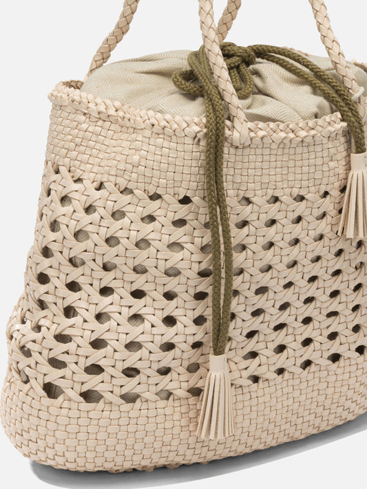 Dragon Diffusion "Santa Cano" Medium handbag Beige


