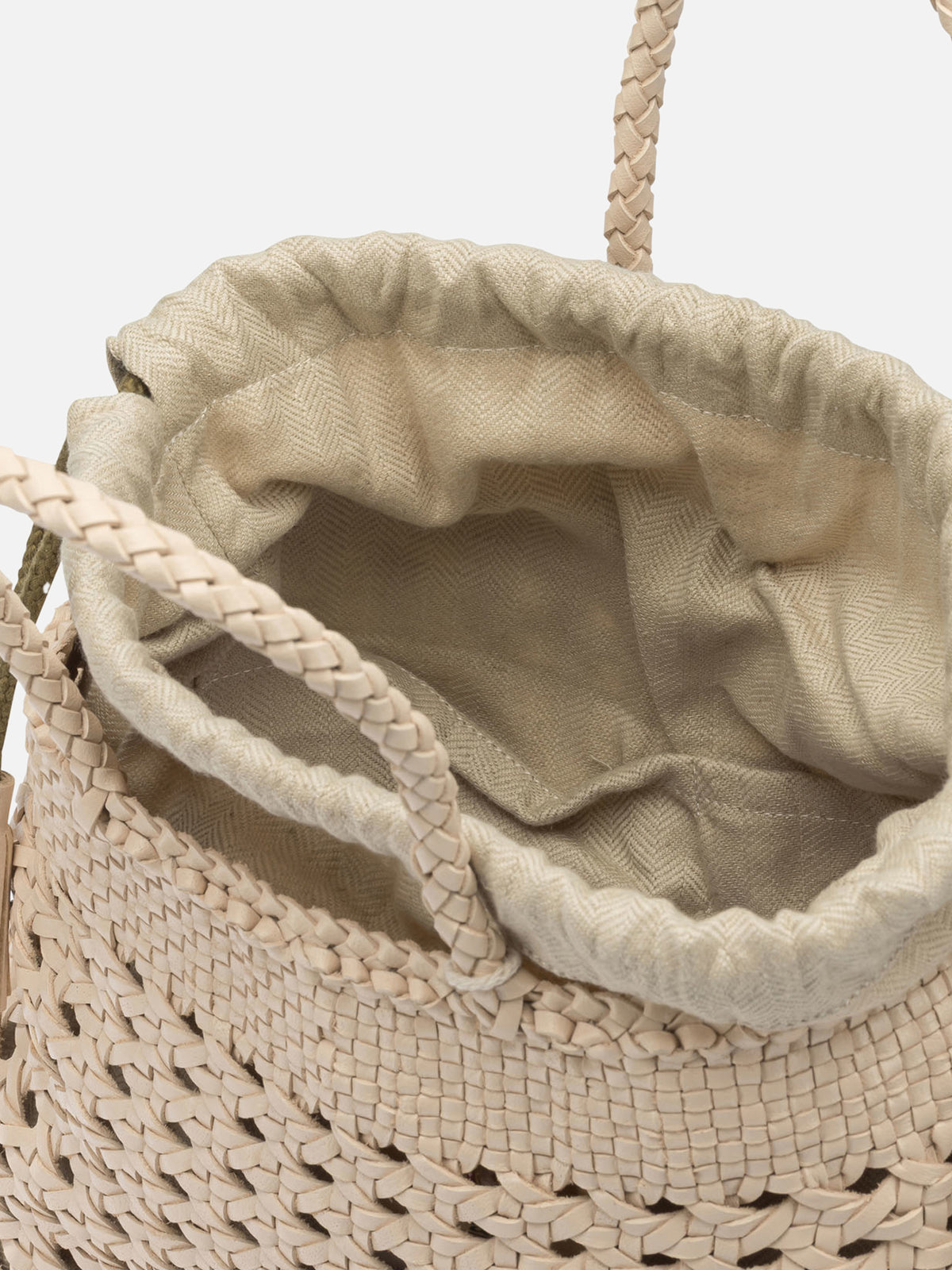 Dragon Diffusion Borsa a mano "Santa Cano" media Beige - VIETTI