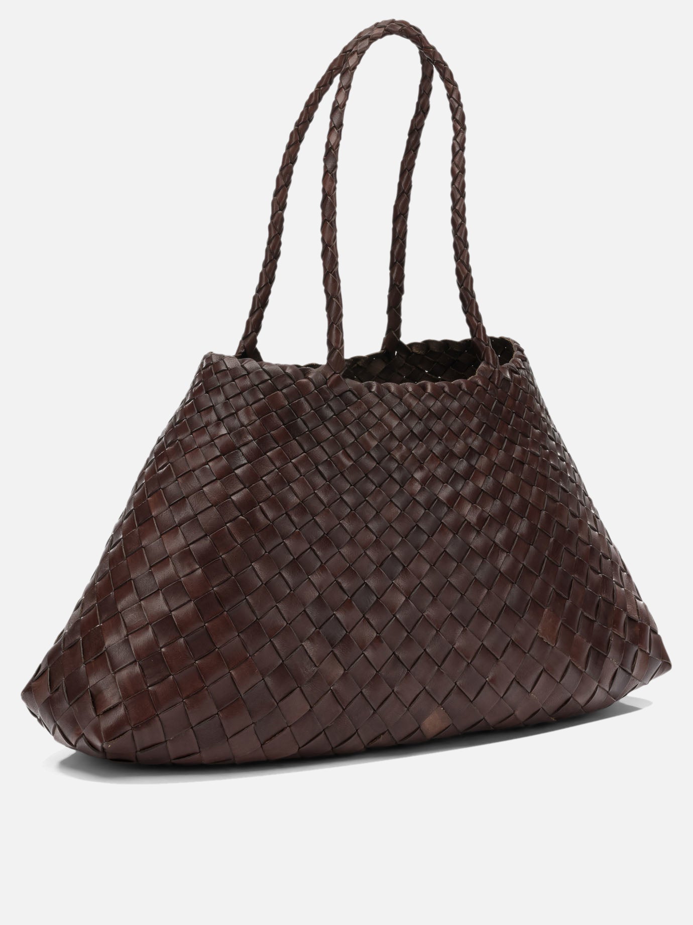 Large bags 100% buffalo calf leather  Brown - Dragon Diffusion Women | PDP | VIETTI Online Store | thumbnail_2
