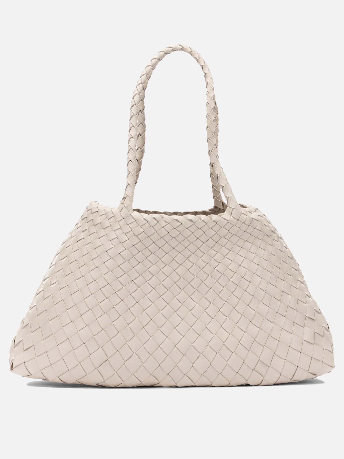 Large bags 100% buffalo calf leather  White - Dragon Diffusion Women | PDP | VIETTI Online Store | thumbnail