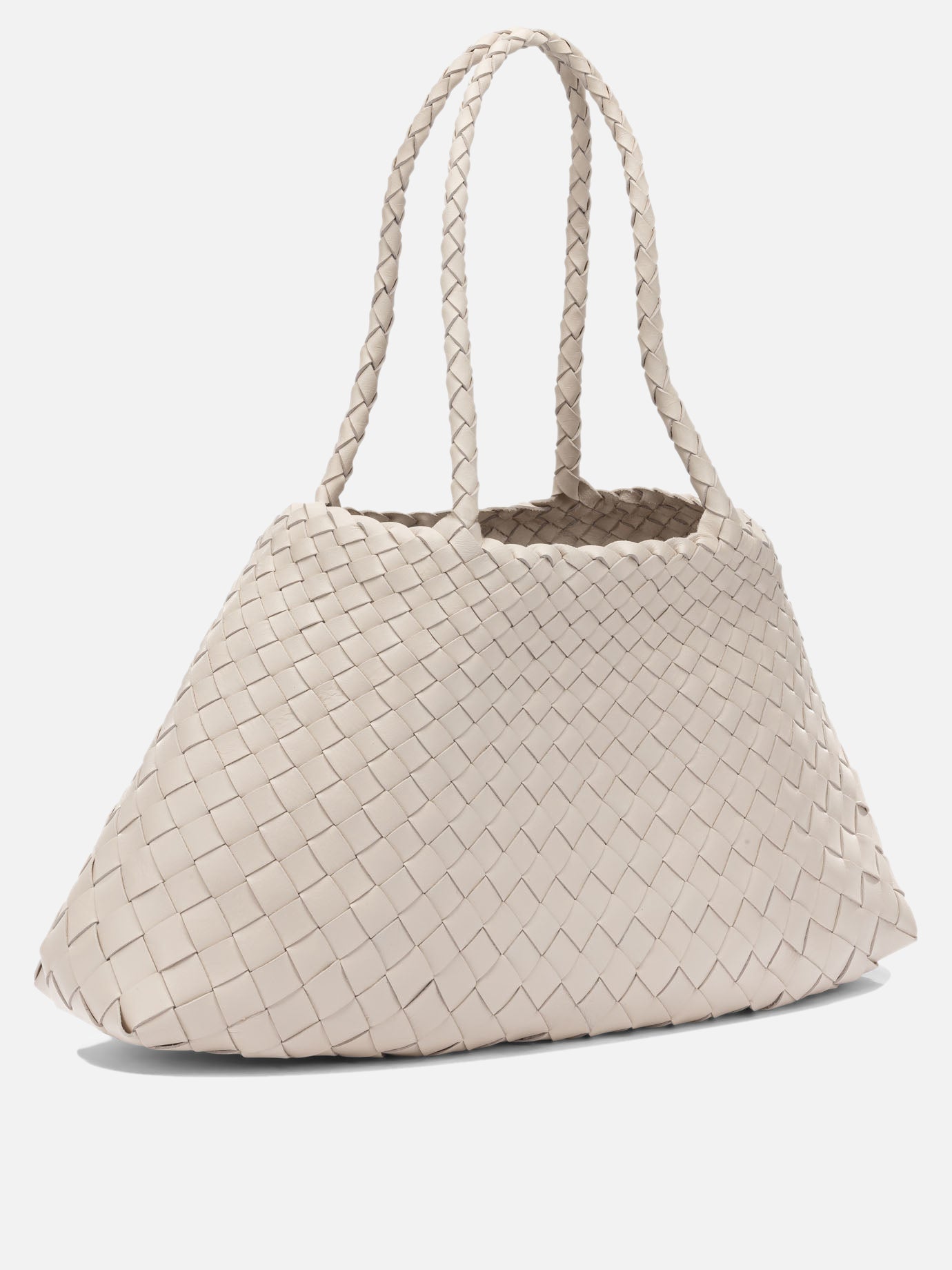 Large bags 100% buffalo calf leather  White - Dragon Diffusion Women | PDP | VIETTI Online Store | thumbnail_2