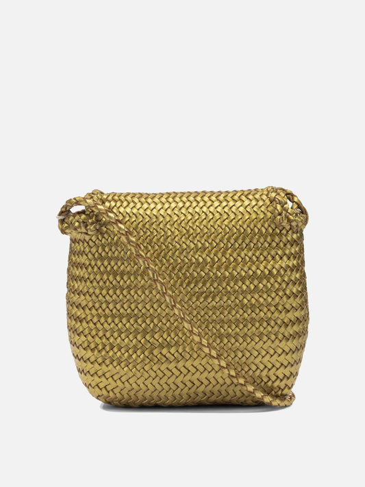 Dragon Diffusion "Mini City Bag" small crossbody bag Gold

