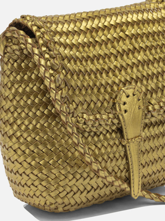Dragon Diffusion "Mini City Bag" small crossbody bag Gold

