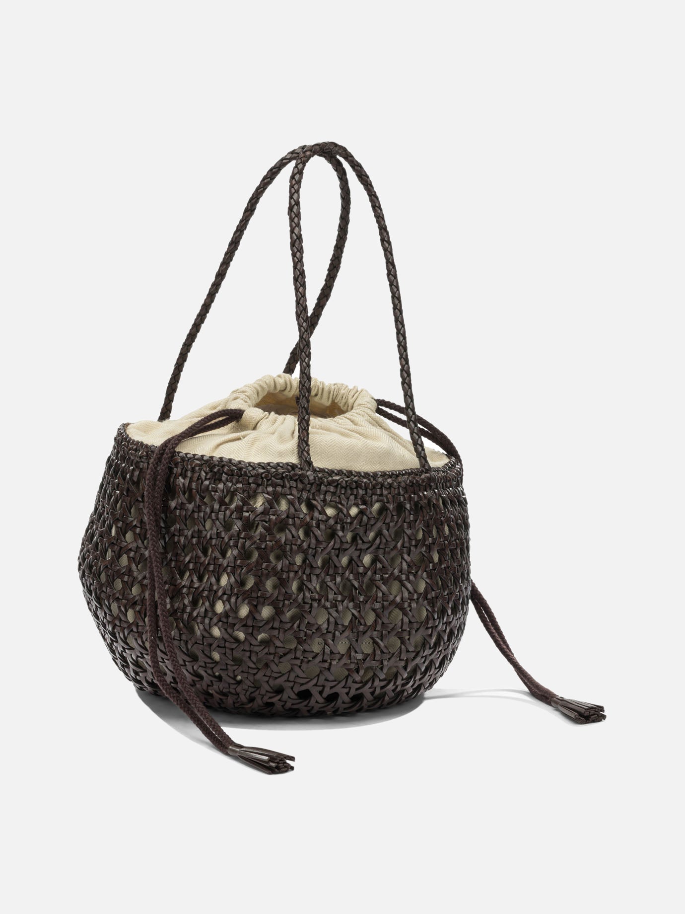 Small bags 100% buffalo calf leather  Brown - Dragon Diffusion Women | PDP | VIETTI Online Store | Zoom-Modal_2
