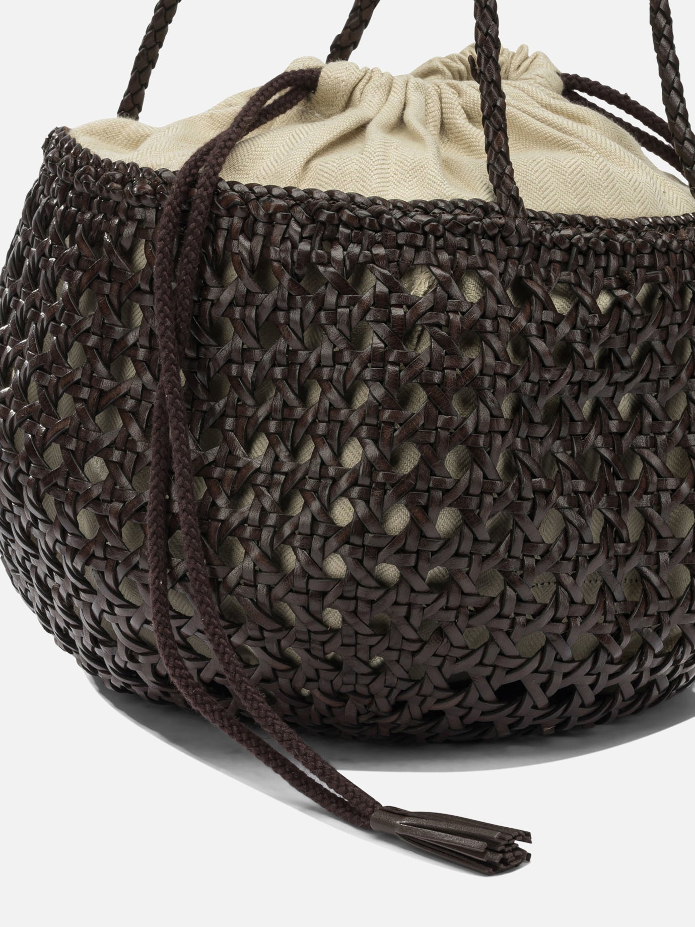 Small bags 100% buffalo calf leather  Brown - Dragon Diffusion Women | PDP | VIETTI Online Store | Zoom-Modal_4
