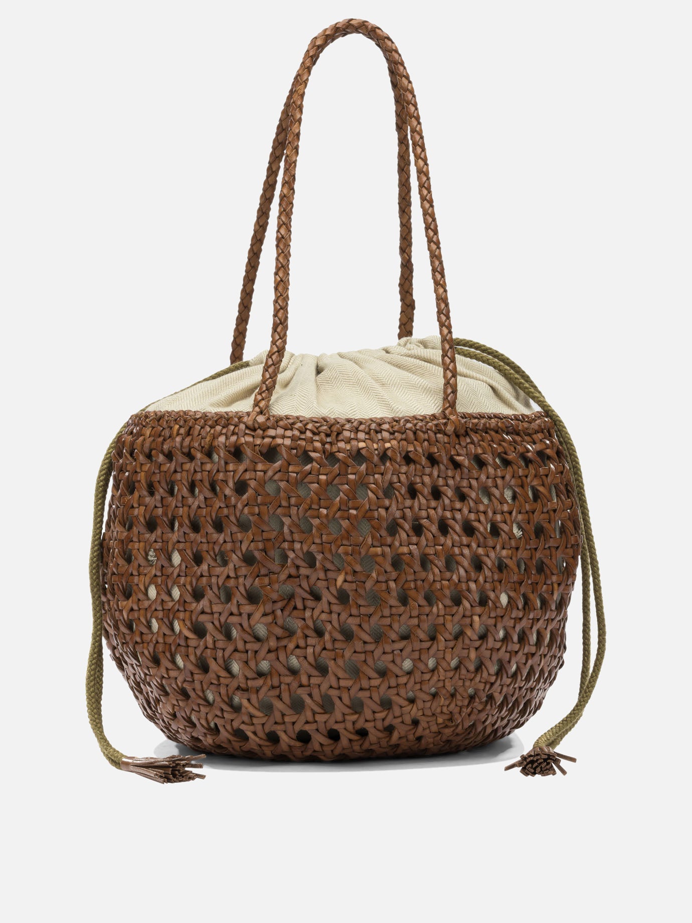 Small bags 100% buffalo calf leather  Brown - Dragon Diffusion Women | PDP | VIETTI Online Store | Zoom-Modal
