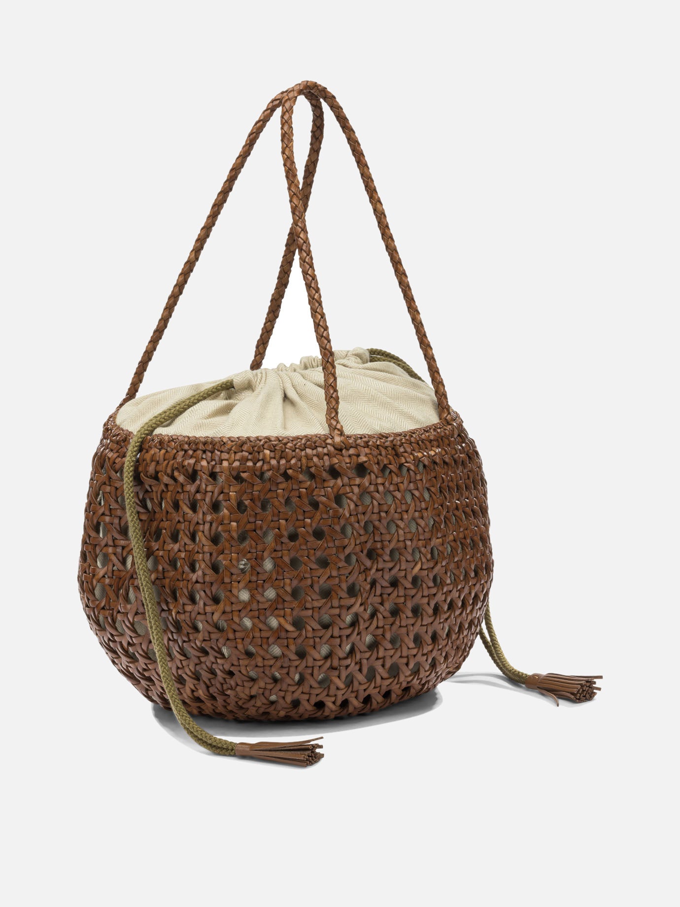 Small bags 100% buffalo calf leather  Brown - Dragon Diffusion Women | PDP | VIETTI Online Store | Zoom-Modal_2

