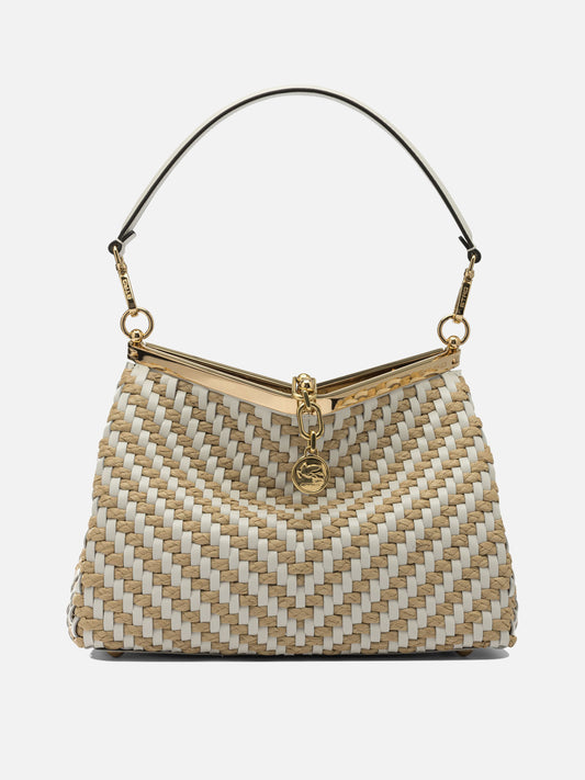 Etro Small "Vela" shoulder bag White

