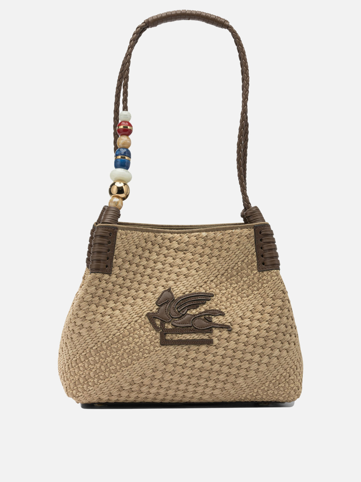 Etro Small "Libra" shoulder bag Beige