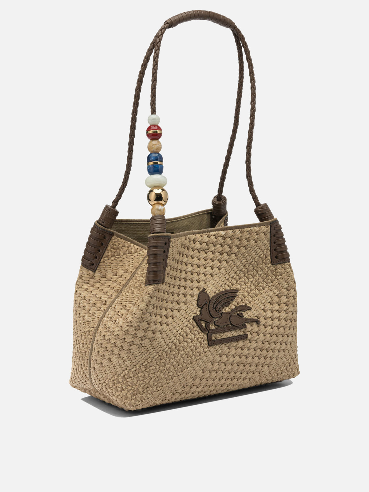 Etro Small "Libra" shoulder bag Beige