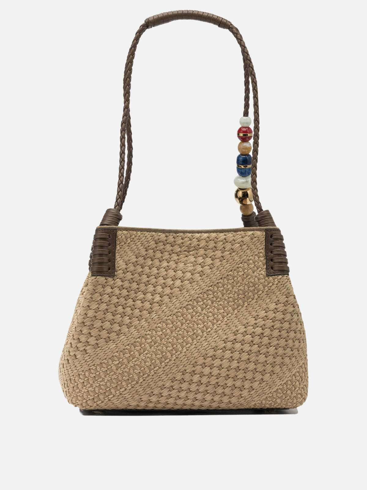 Etro Small "Libra" shoulder bag Beige - VIETTI