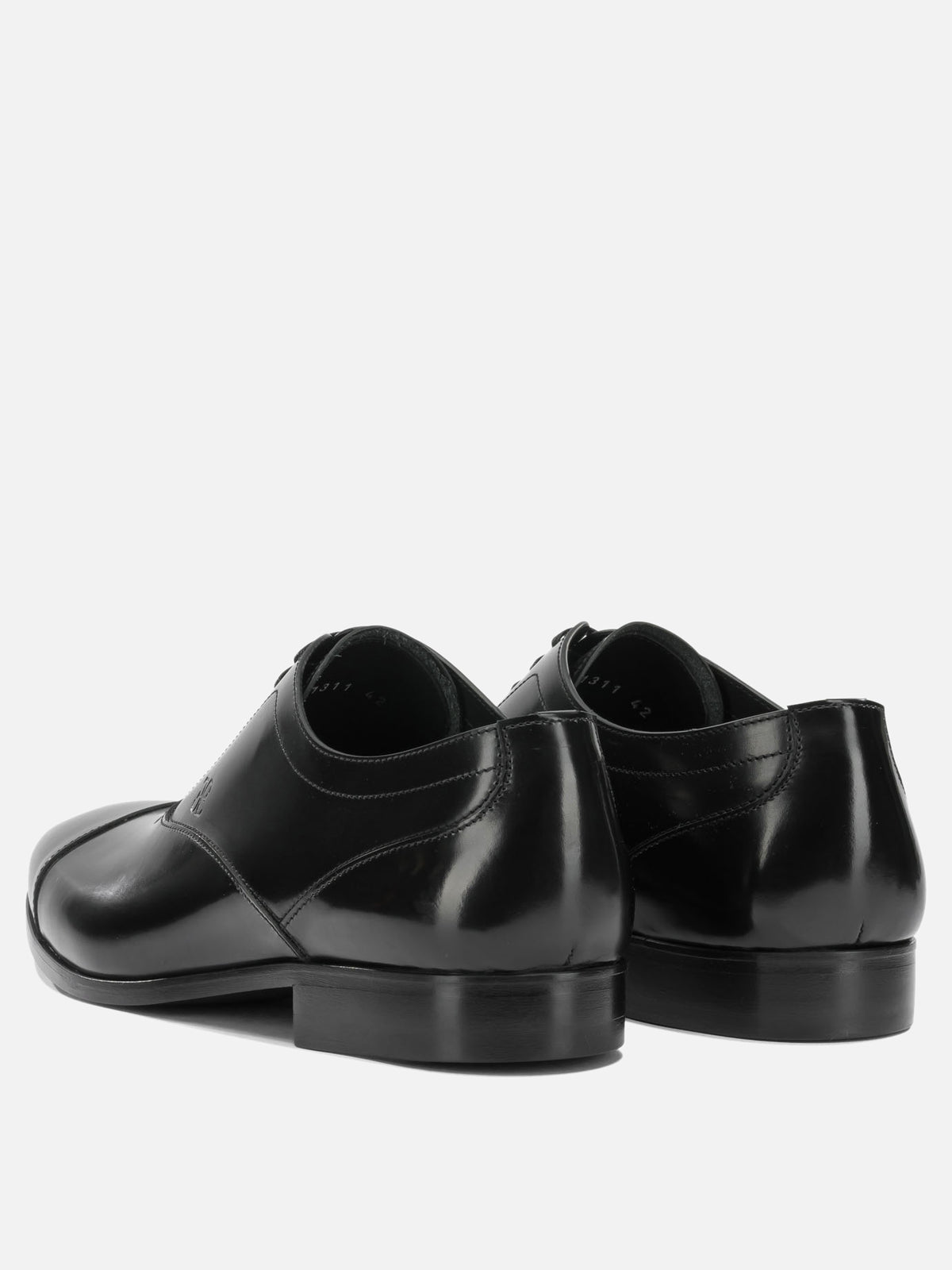 Fabi Leather brogues Black