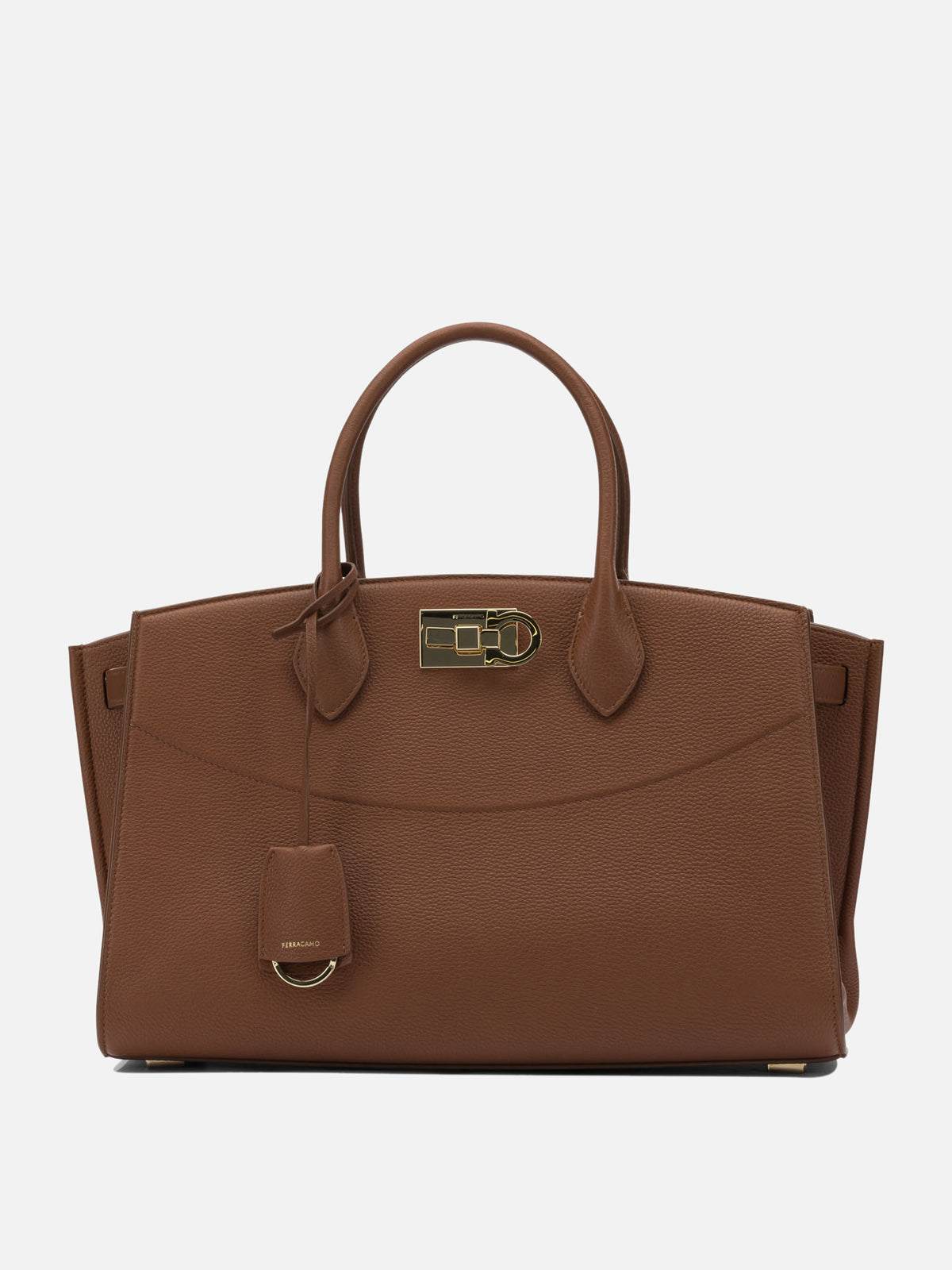 Ferragamo "Studio Soft" medium handbag Brown