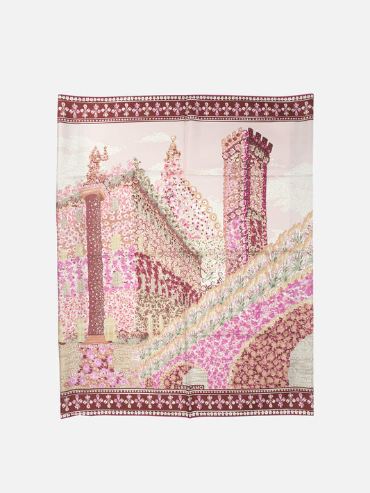 Foulard 0789938  Bordeaux - Ferragamo Donna | PDP | VIETTI Online Store 
