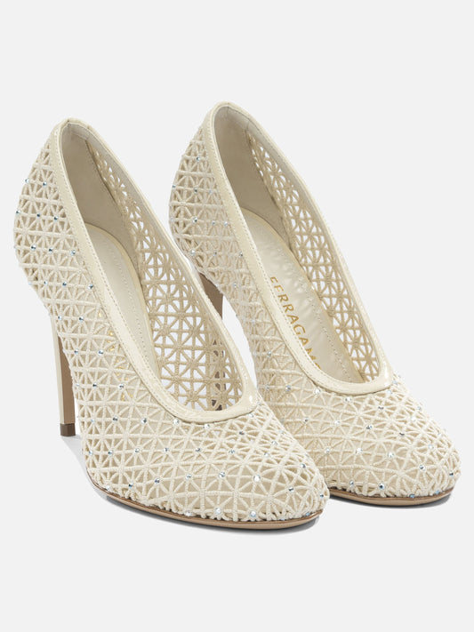 Pumps 0789978  White - Ferragamo Women | PDP | VIETTI Online Store | 2
