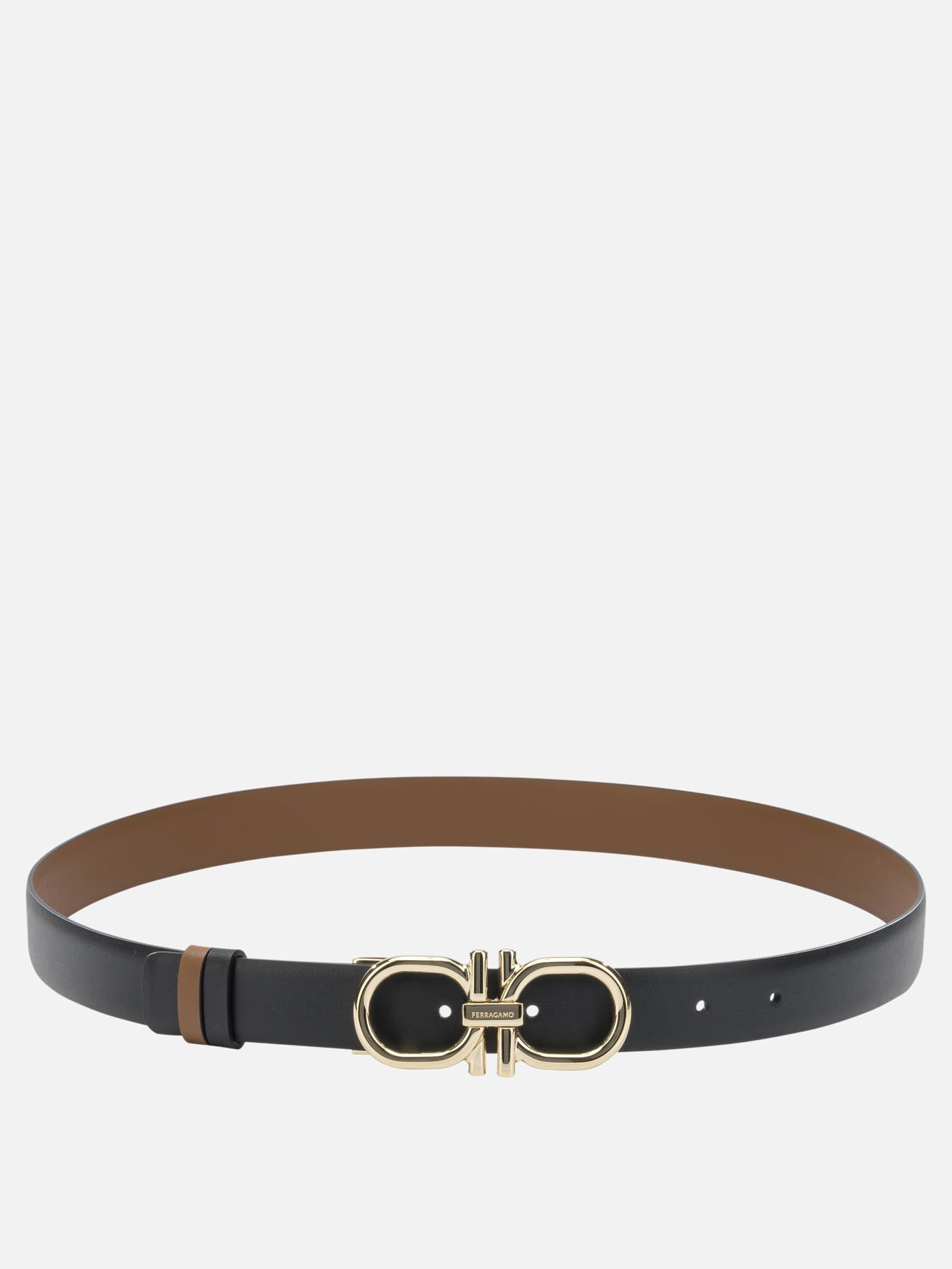 Leather belts 0790123  Brown - Ferragamo Women | PDP | VIETTI Online Store | thumbnail