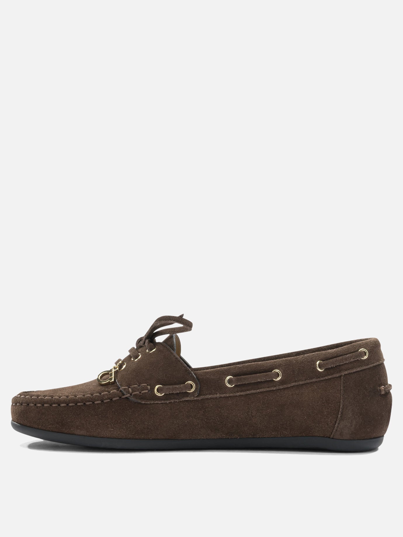 Laced loafers 0790567  Brown - Ferragamo Women | PDP | VIETTI Online Store | thumbnail_3