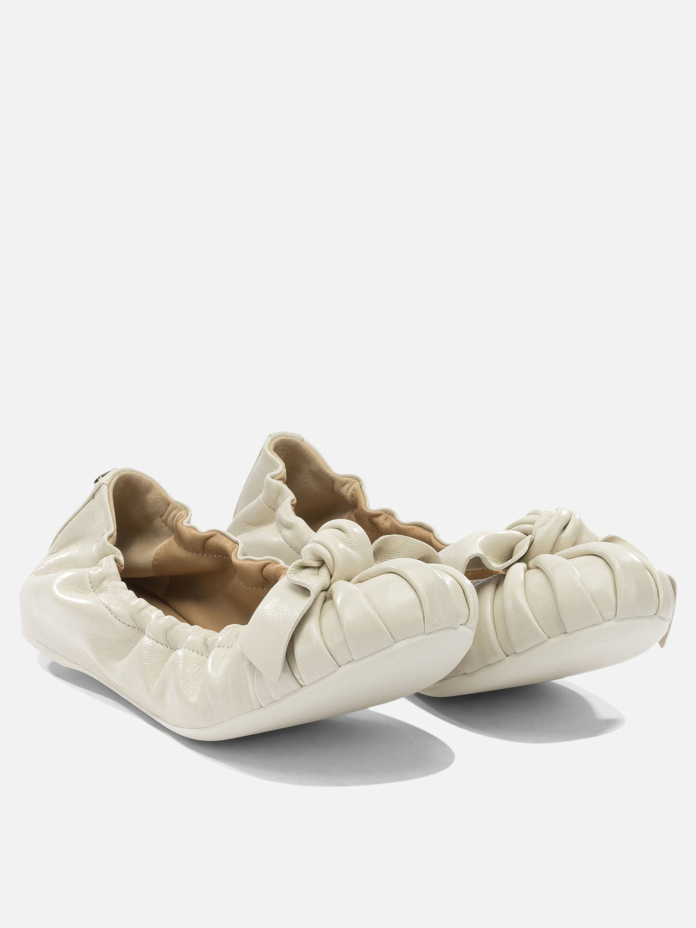 Classic ballet flats 0791175  White - Ferragamo Women | PDP | VIETTI Online Store | thumbnail_2