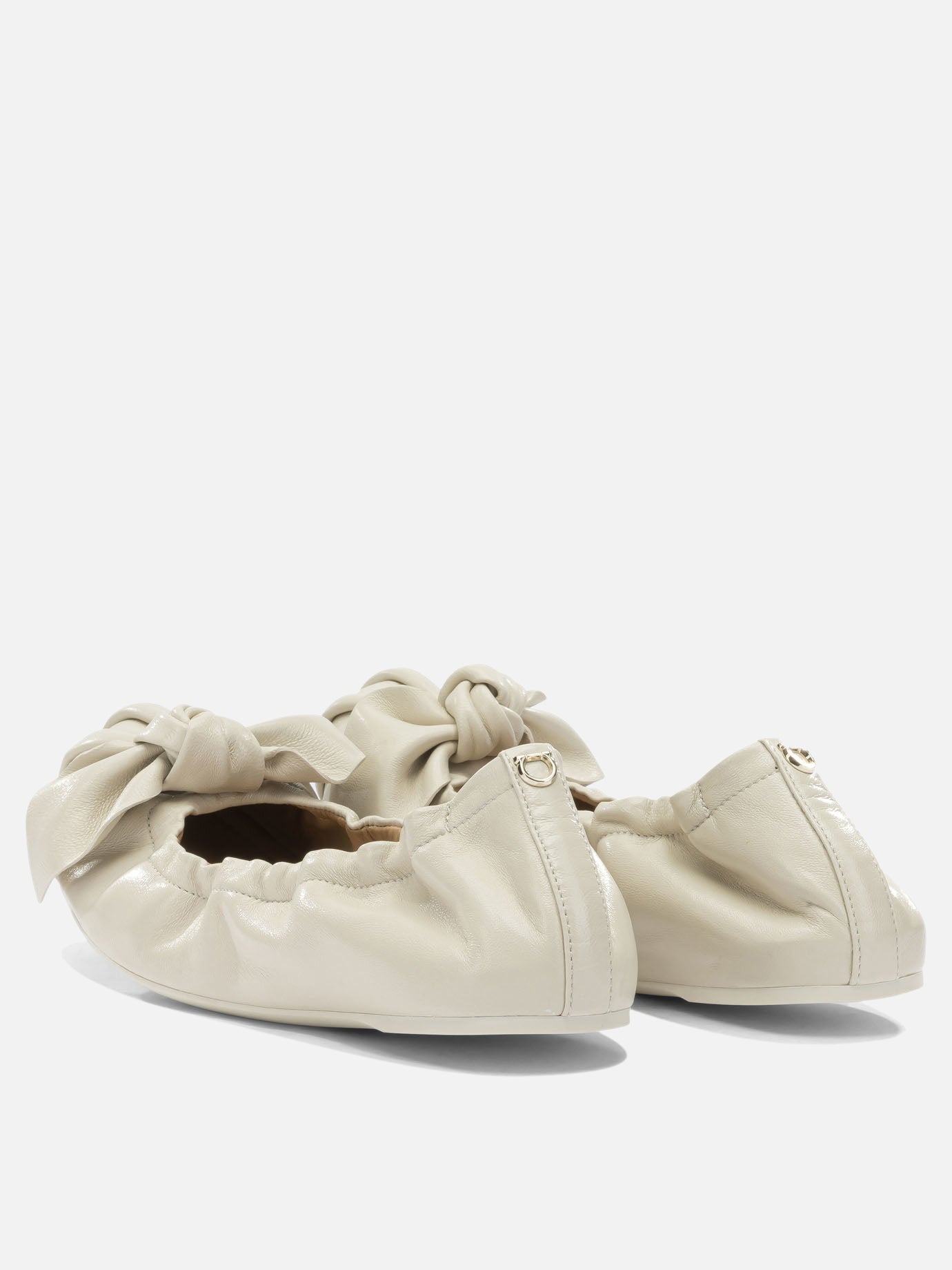Classic ballet flats 0791175  White - Ferragamo Women | PDP | VIETTI Online Store | Zoom-Modal_4
