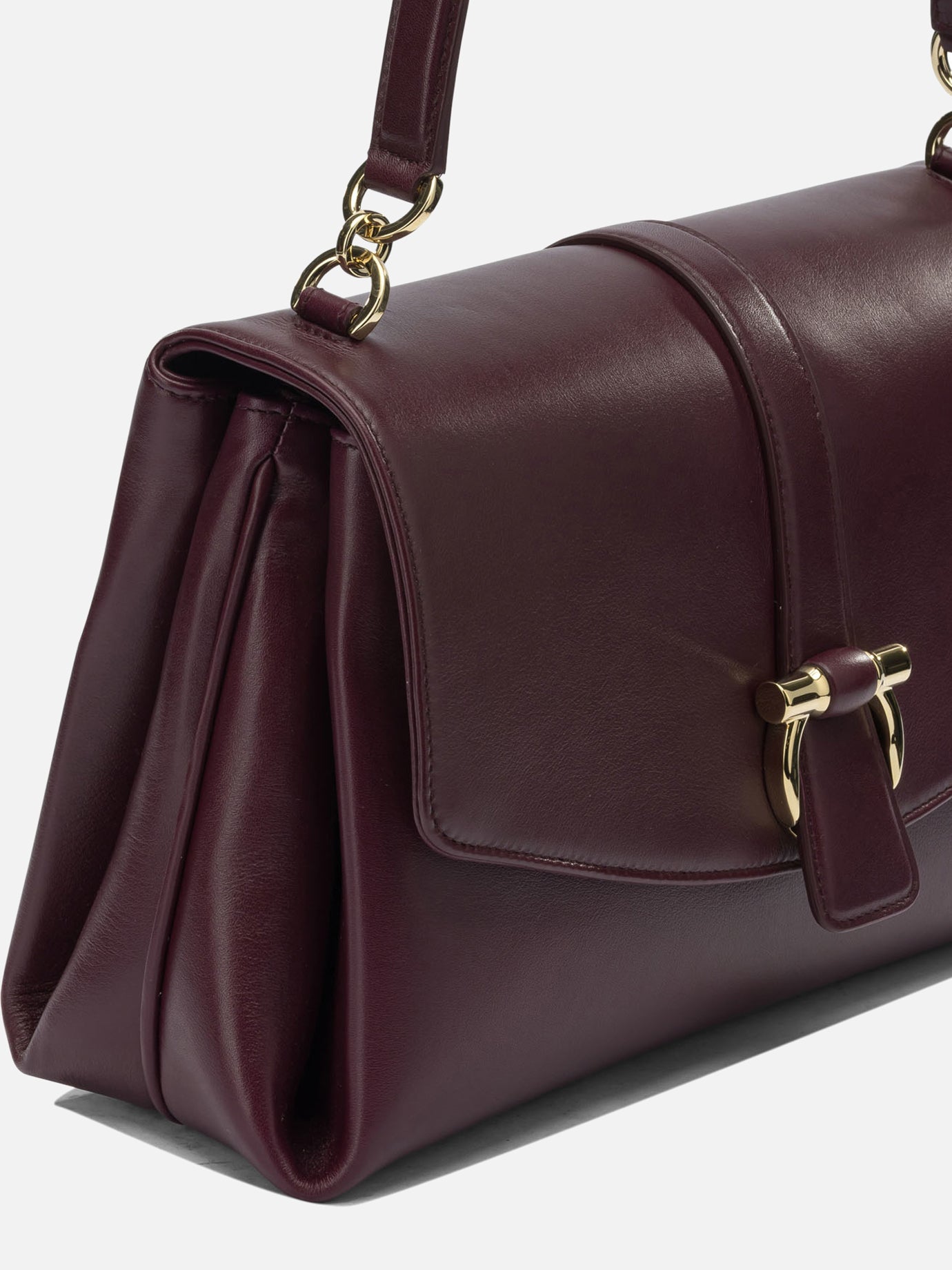 Ferragamo Leather handbag Purple - Women | VIETTI Online Store