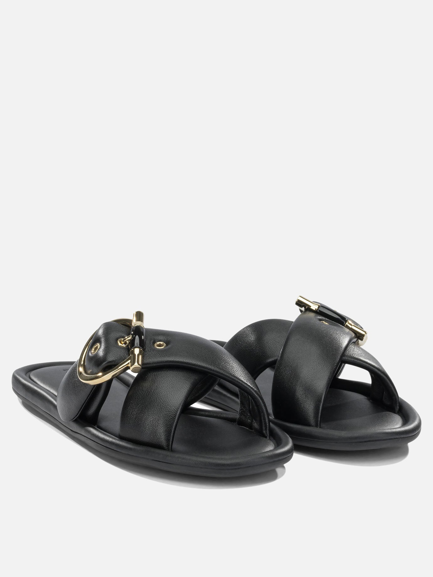 Slides 0793710  Black - Ferragamo Women | PDP | VIETTI Online Store | thumbnail_2