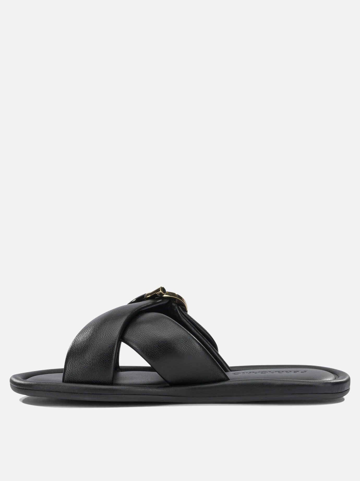 Slides 0793710  Black - Ferragamo Women | PDP | VIETTI Online Store | thumbnail_3