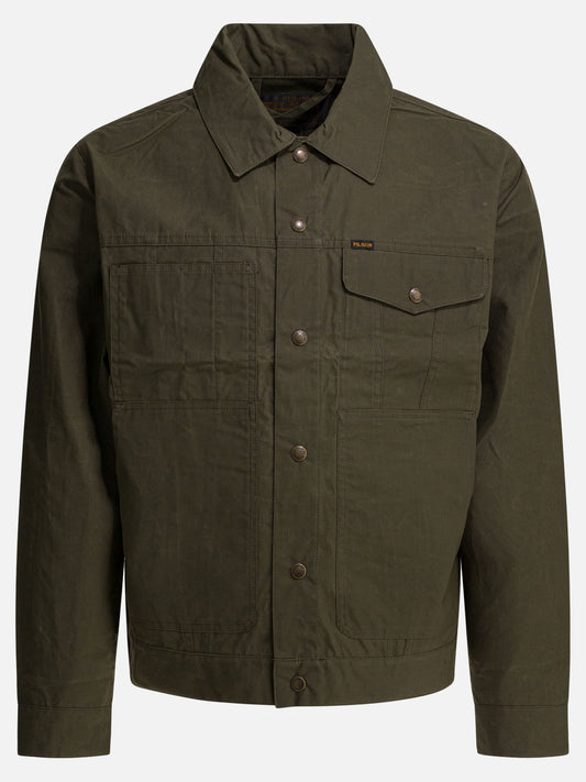 Giacche overshirt Solid colour  Verde - Filson Uomo | VIETTI Online Store 
