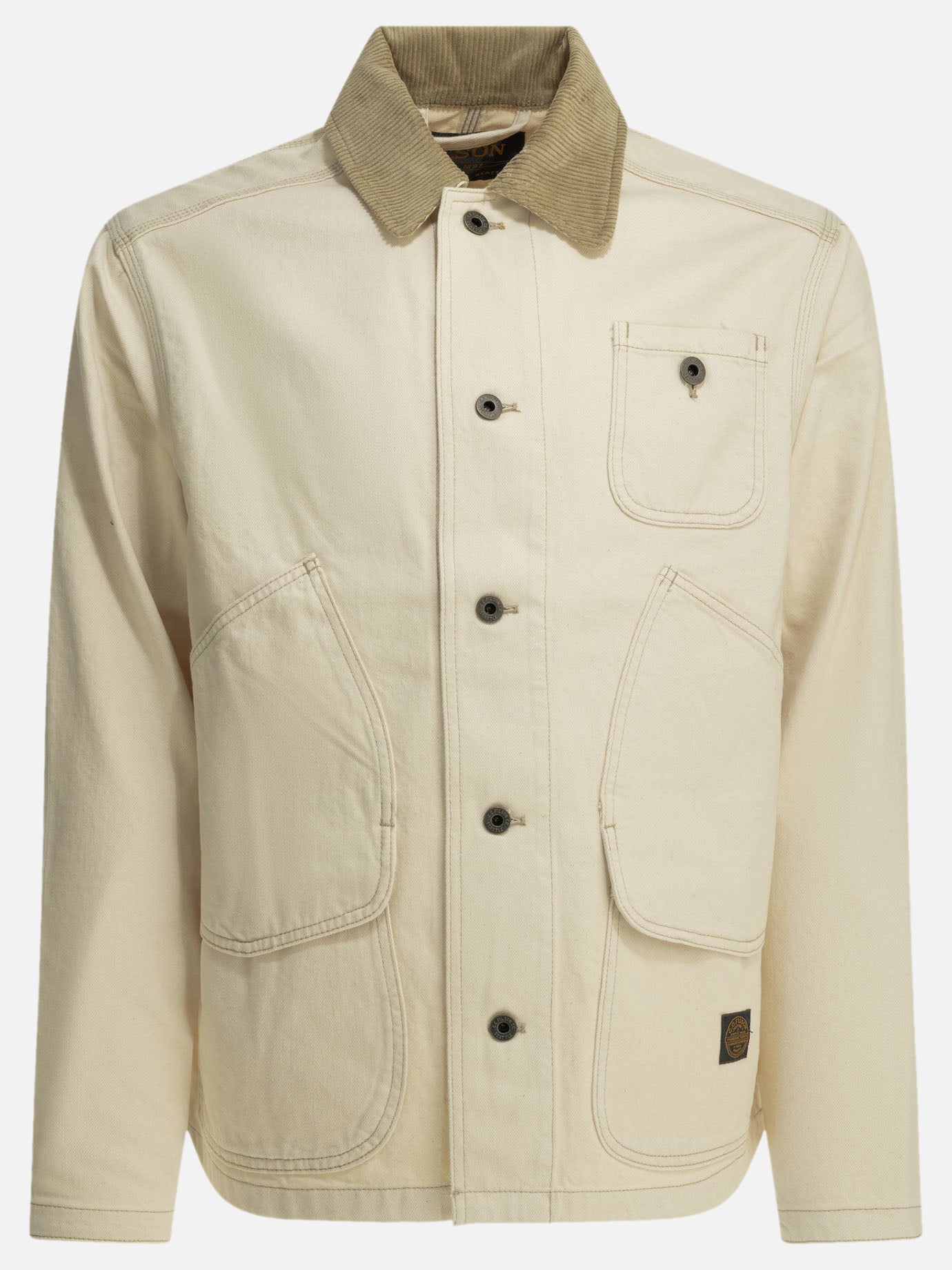 Denim jackets Solid colour  White - Filson Men | PDP | VIETTI Online Store | thumbnail