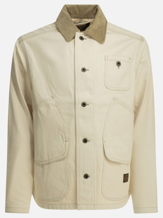 Denim jackets Solid colour  White - Filson Men | VIETTI Online Store 
