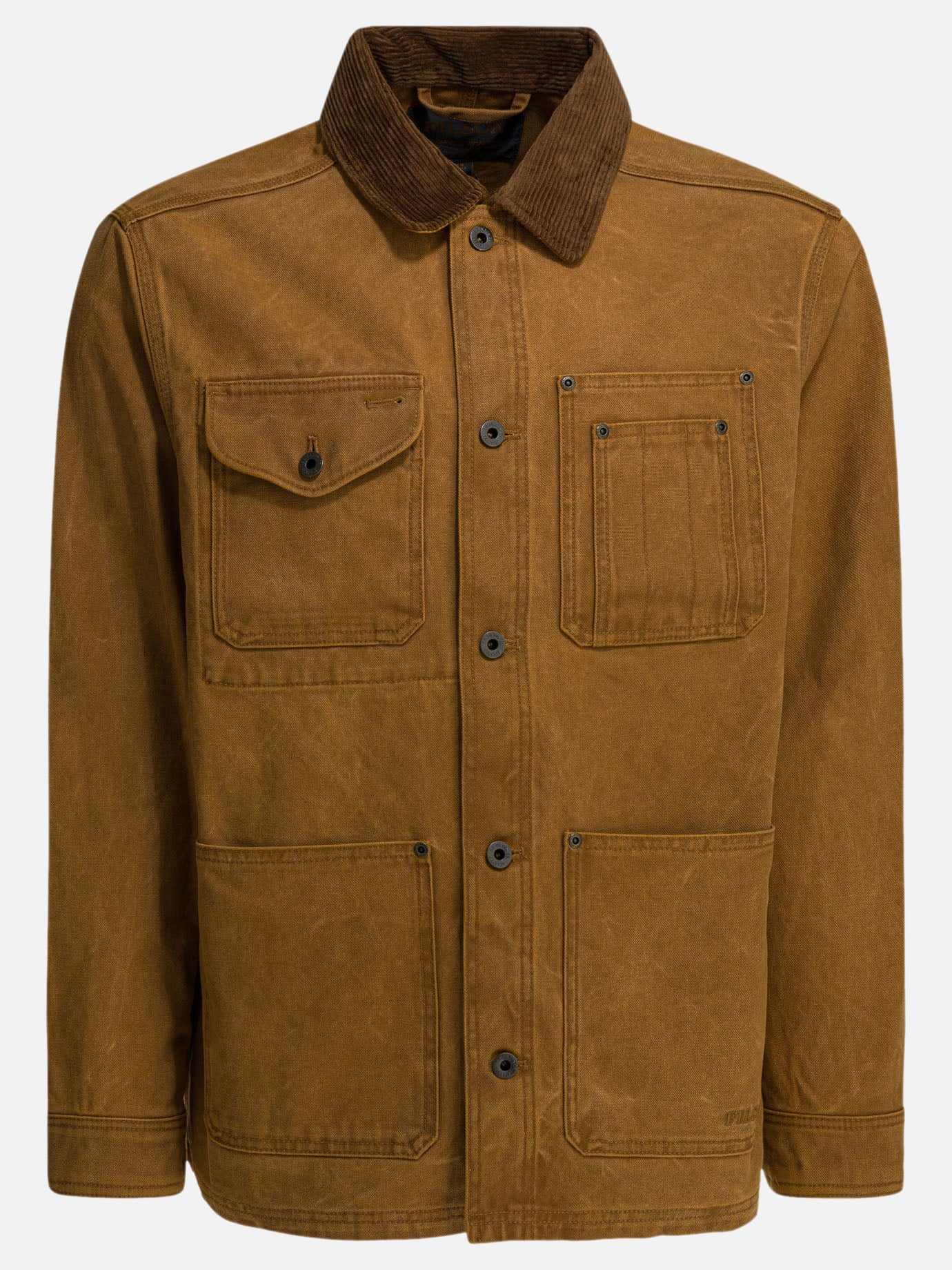 Quilted & Utility Jackets Solid colour  Brown - Filson Men | PDP | VIETTI Online Store | Zoom-Modal
