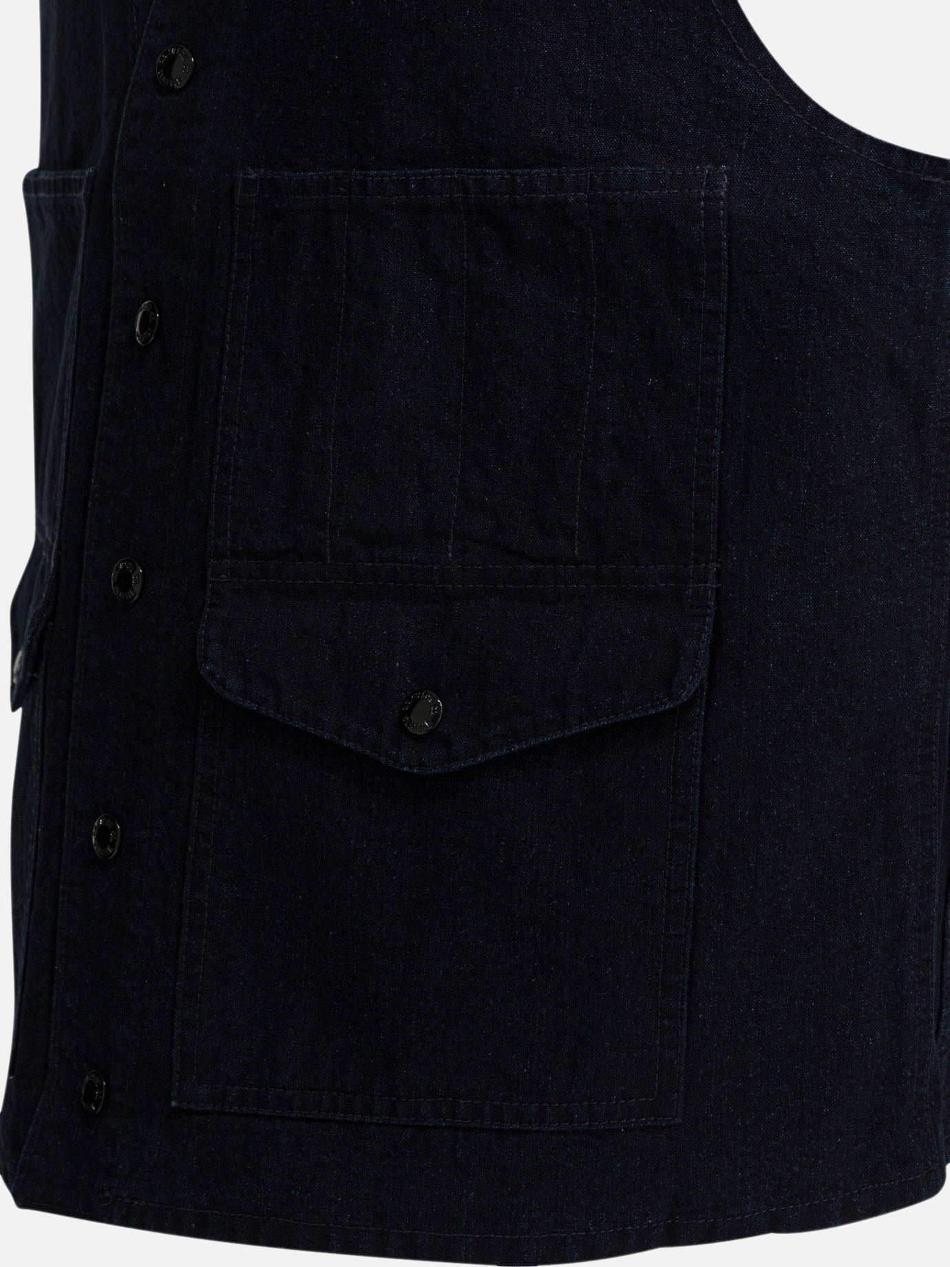 Giacche smanicate Solid colour  Blu - Filson Uomo | PDP | VIETTI Online Store | Zoom-Modal_4
