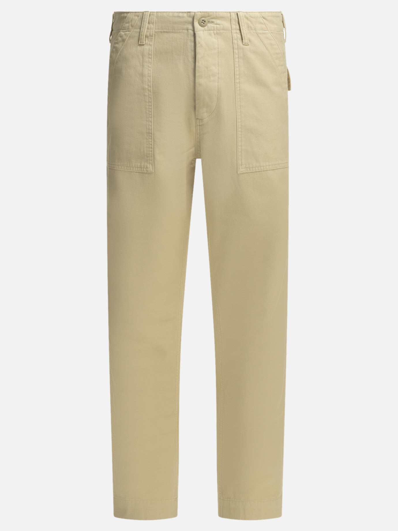 Leisure trousers Solid colour  Beige - Filson Men | PDP | VIETTI Online Store | thumbnail
