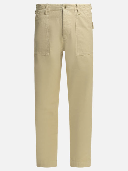 Leisure trousers Solid colour  Beige - Filson Men | PLP | VIETTI Online Store 
