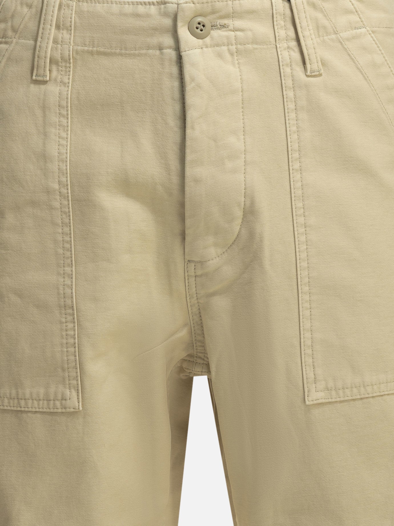 Leisure trousers Solid colour  Beige - Filson Men | PDP | VIETTI Online Store | thumbnail_3