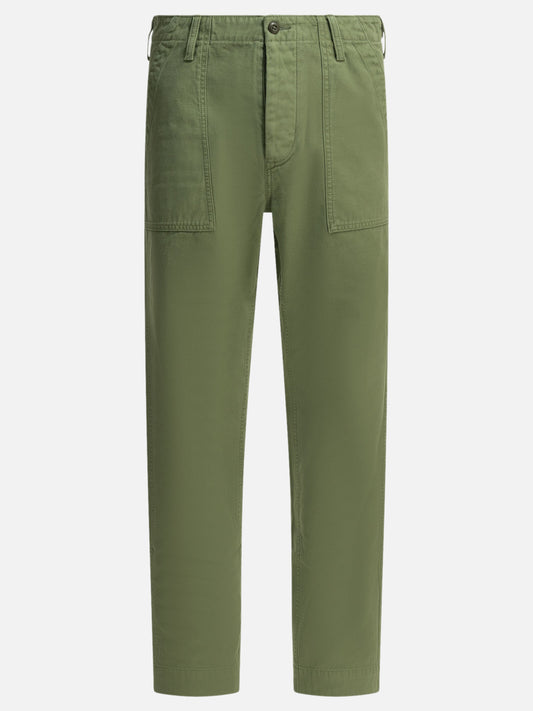 Leisure trousers Solid colour  Green - Filson Men | PLP | VIETTI Online Store 
