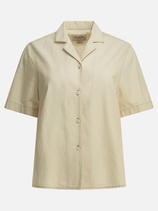 Casual shirts Solid colour  White - Filson Women | PLP | VIETTI Online Store 
