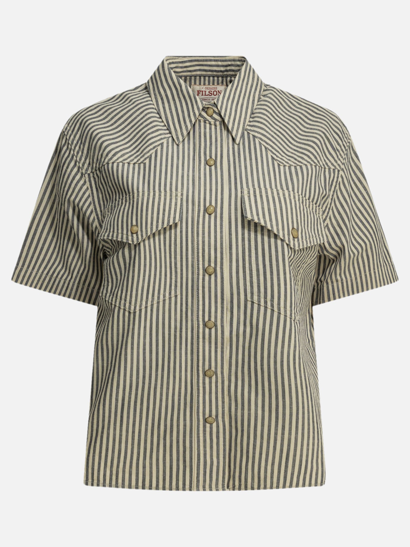 Casual shirts Striped  Blue - Filson Women | PDP | VIETTI Online Store | thumbnail