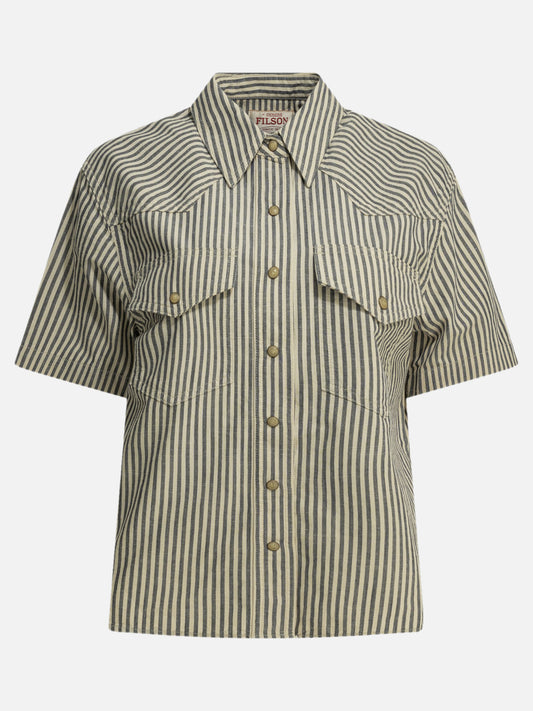 Casual shirts Striped  Blue - Filson Women | PLP | VIETTI Online Store 
