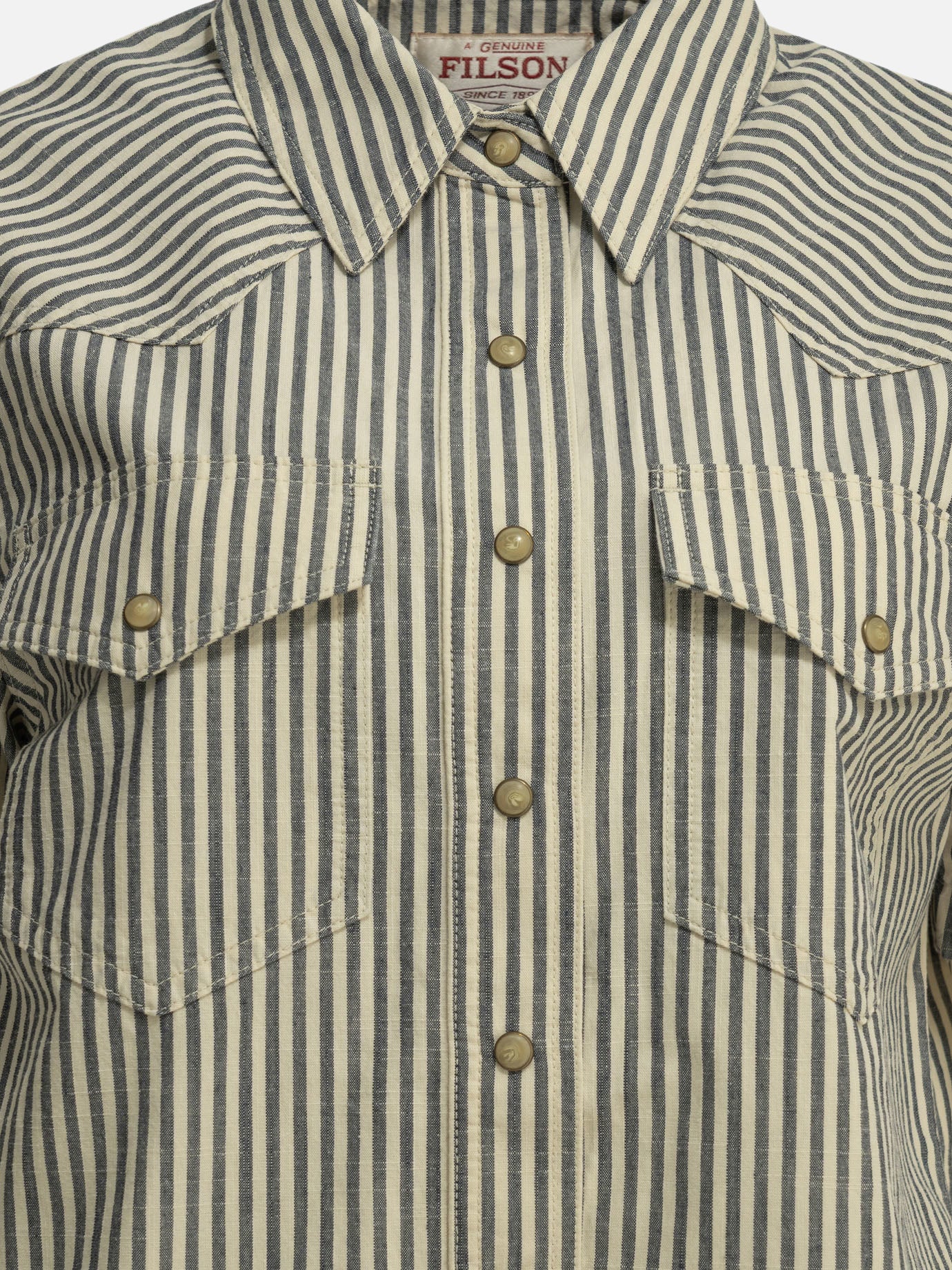 Casual shirts Striped  Blue - Filson Women | PDP | VIETTI Online Store | thumbnail_3