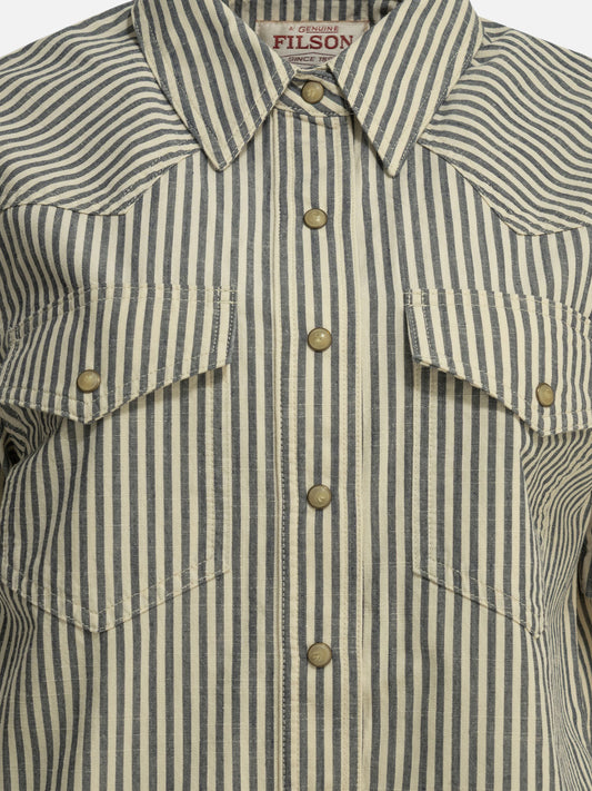 Filson "Western" Casual shirt Blue

