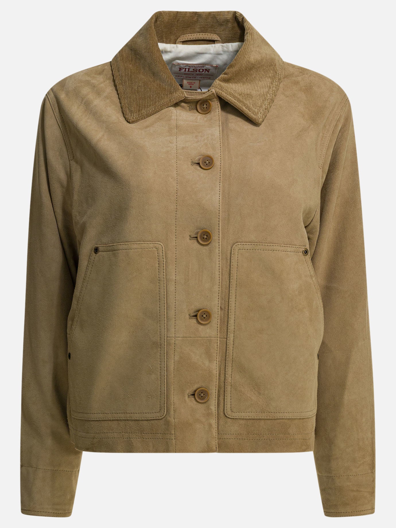 Quilted & Utility Jackets Solid colour  Brown - Filson Women | PDP | VIETTI Online Store | thumbnail