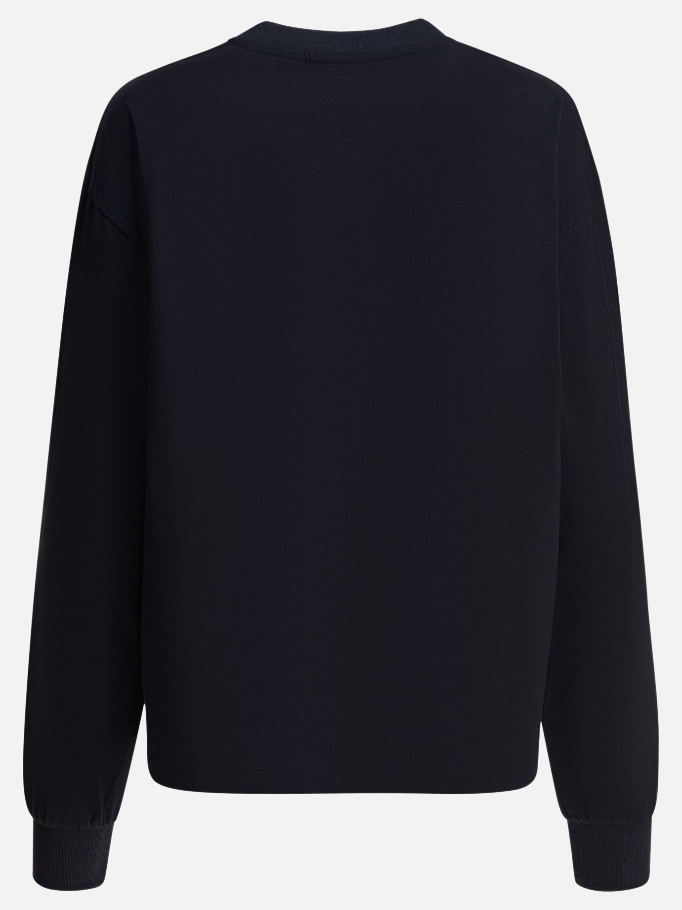 Felpe girocollo Logo  Nero - Ganni Donna | PDP | VIETTI Online Store | Zoom-Modal_2
