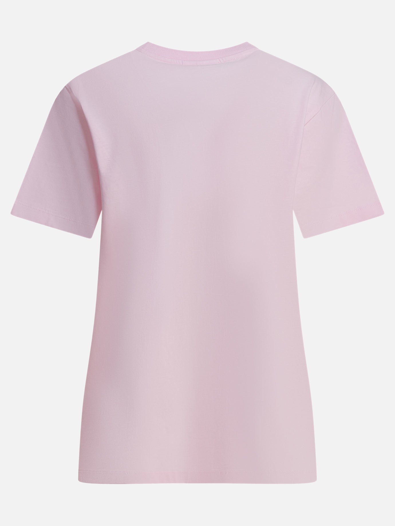 T-shirt girocollo Logo  Rosa - Ganni Donna | PDP | VIETTI Online Store | Zoom-Modal_2
