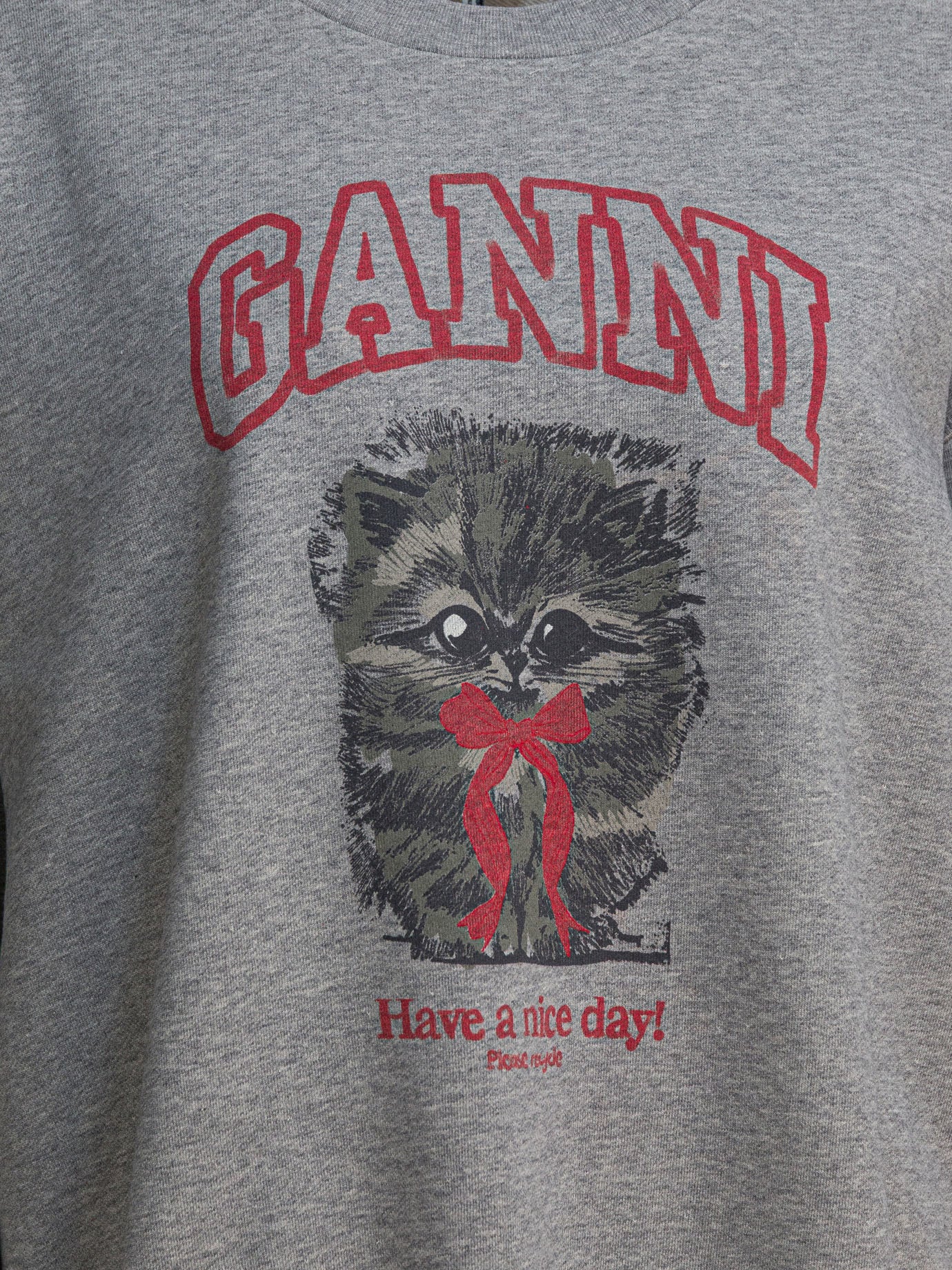 Felpe girocollo Logo  Grigio - Ganni Donna | PDP | VIETTI Online Store | Zoom-Modal_3
