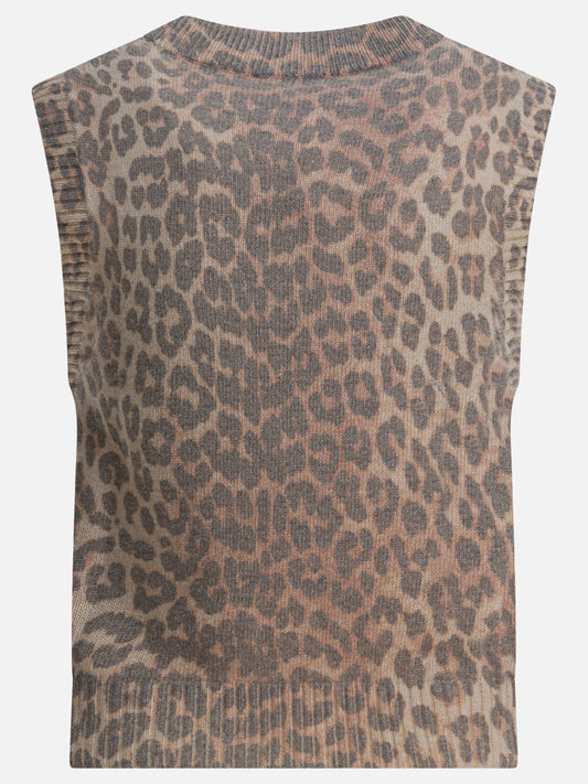 Gilet Logo  Marrone - Ganni Donna | PLP | VIETTI Online Store | 2
