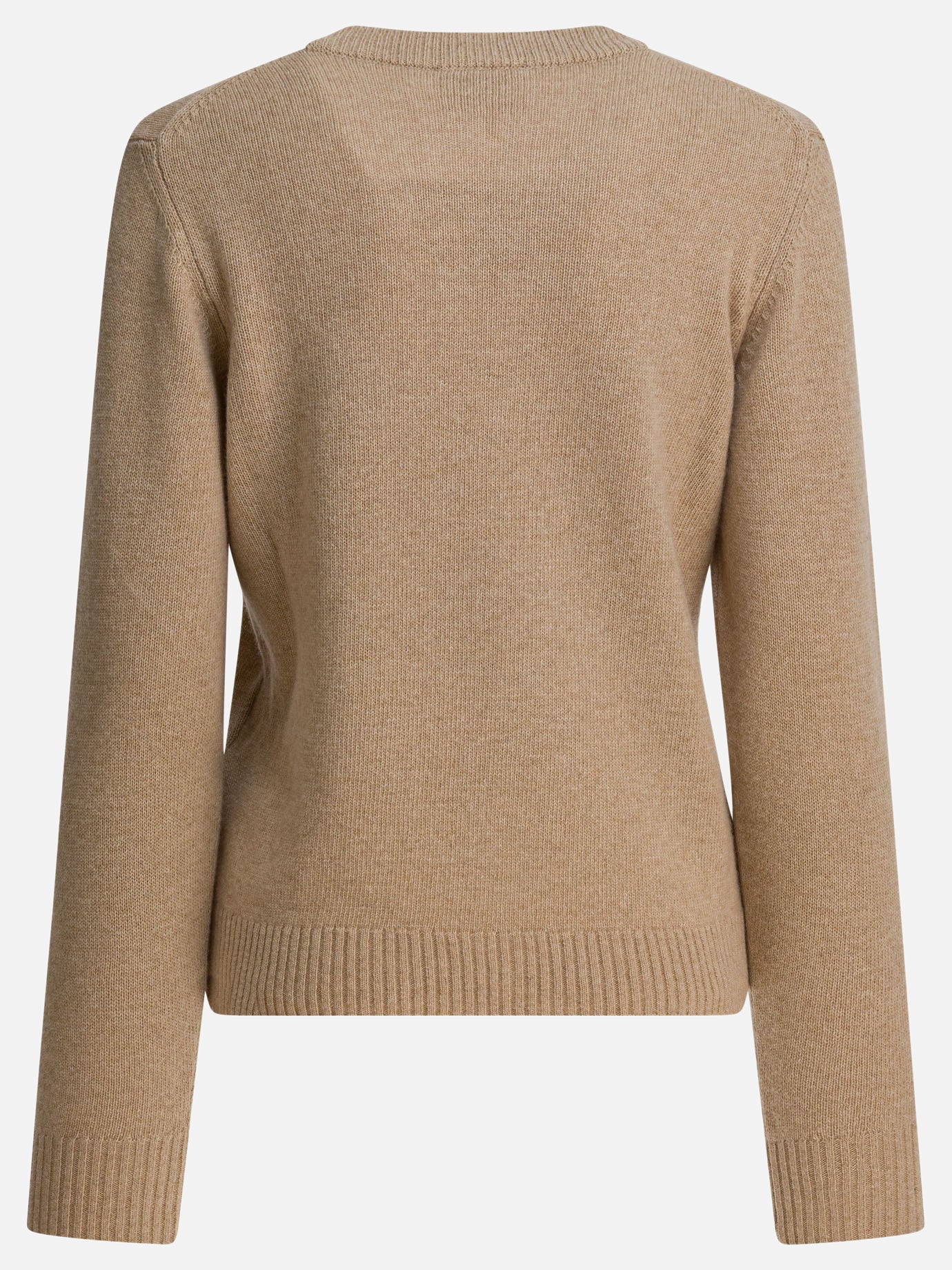 Maglioni girocollo Logo  Beige - Ganni Donna | PDP | VIETTI Online Store | Zoom-Modal_2
