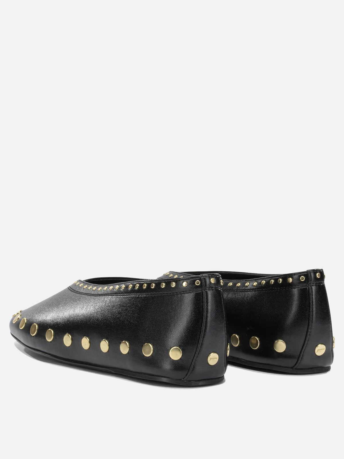Ganni "Jenny" Classic ballet flats Black - VIETTI