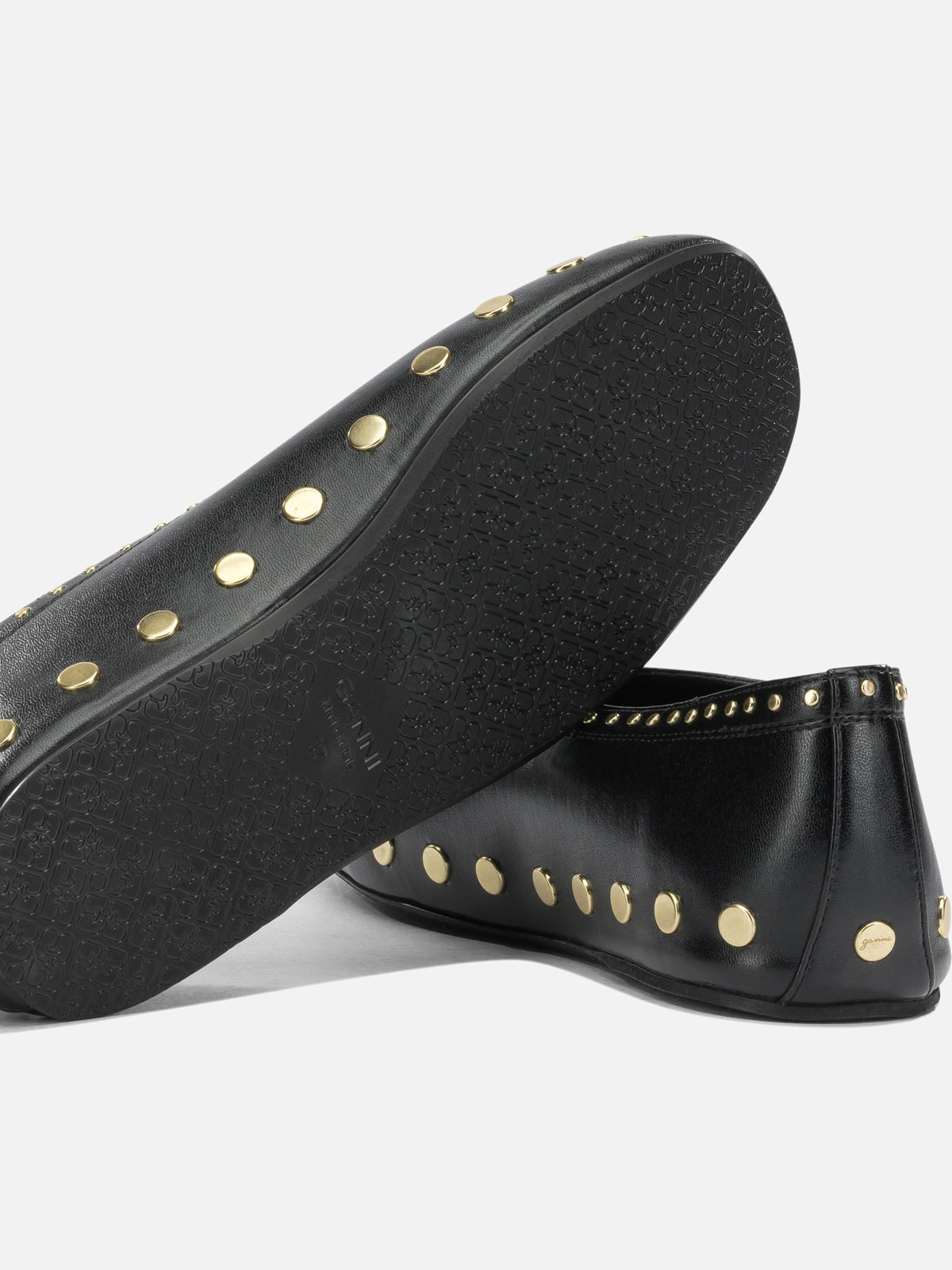 Ganni "Jenny" Classic ballet flats Black