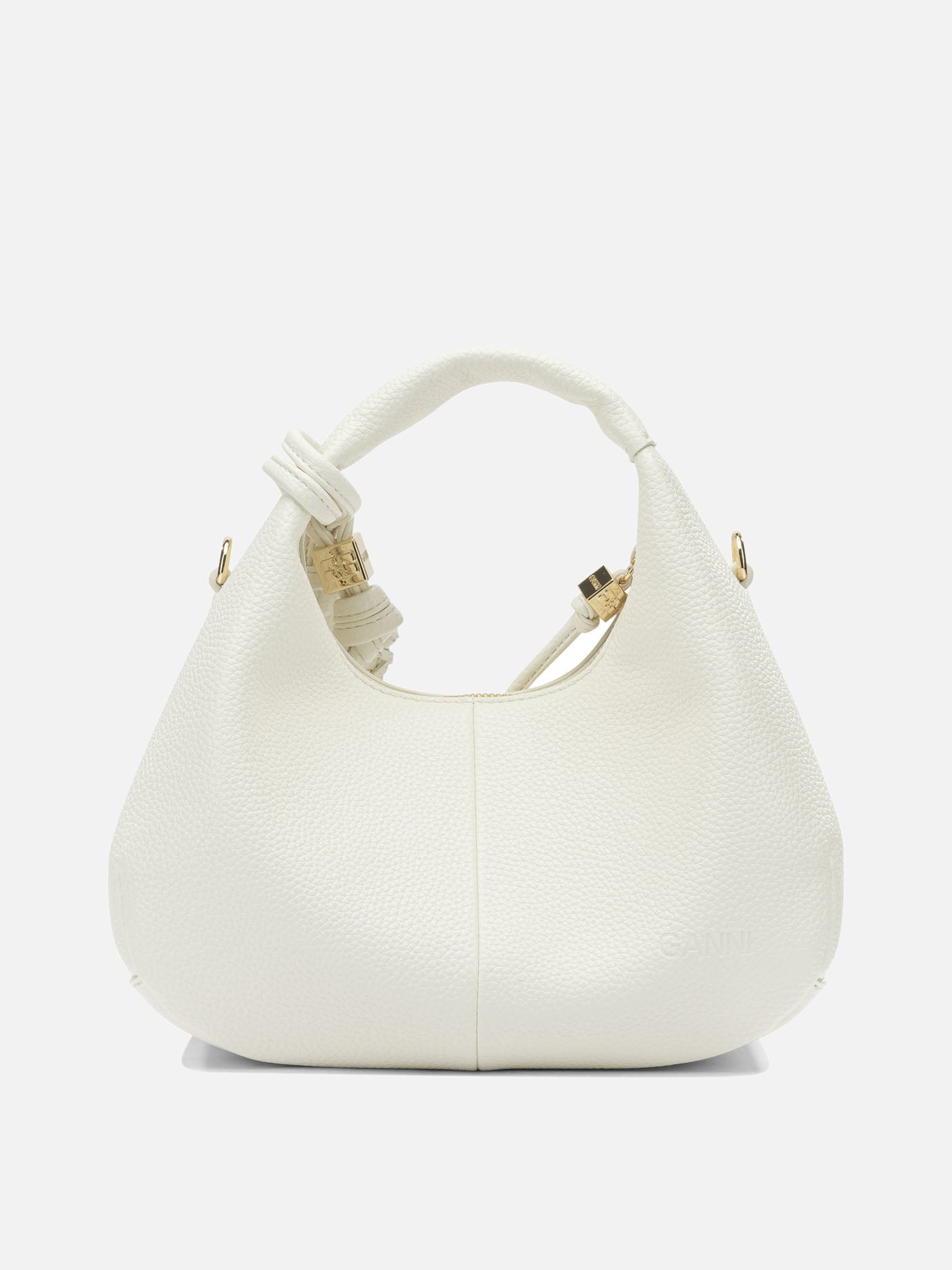 Small bags 52% recycled polyester 48% polyurethane  White - Ganni Women | PDP | VIETTI Online Store | thumbnail_3